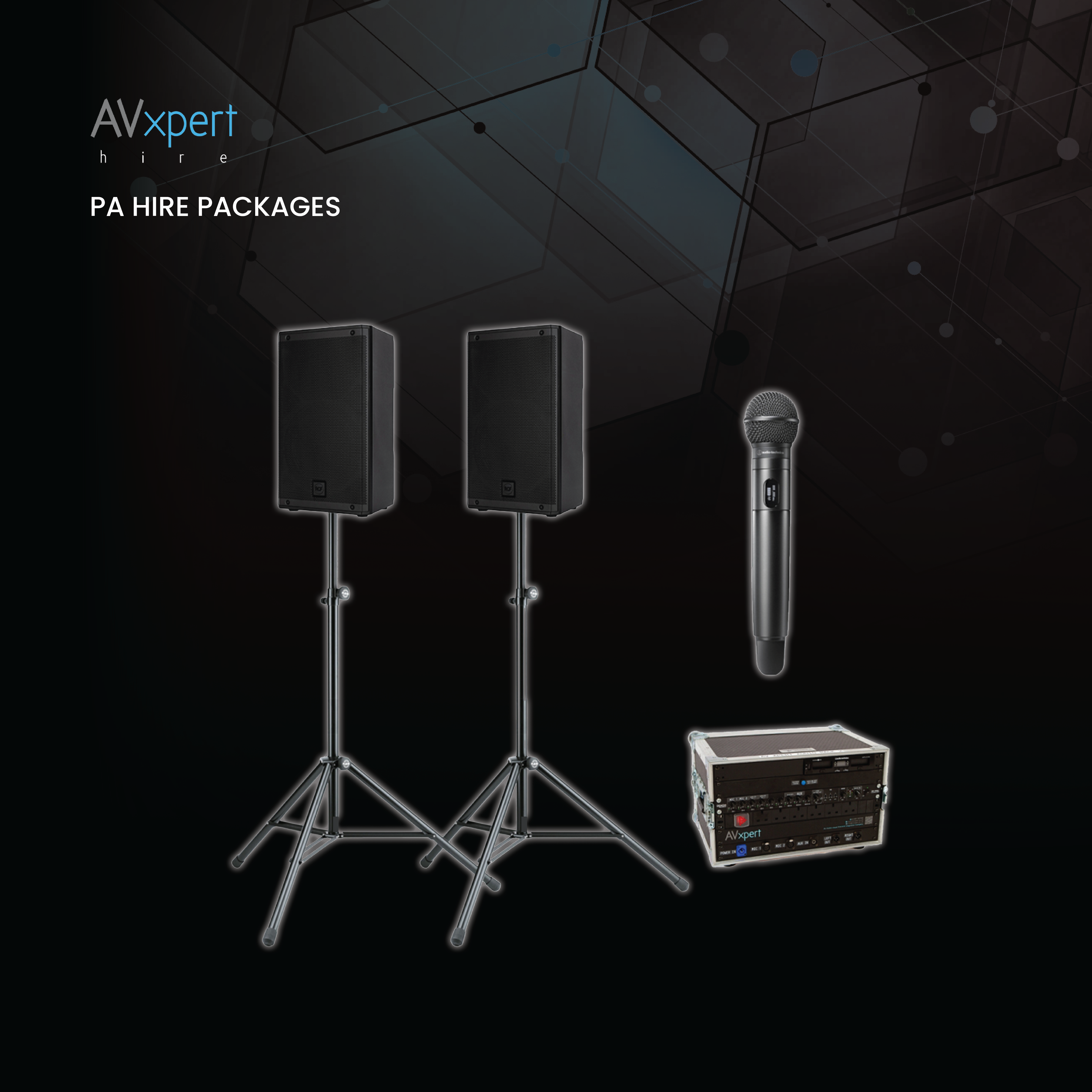 Product Highlight Series – PA Hire Packages